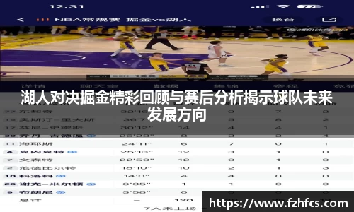 湖人对决掘金精彩回顾与赛后分析揭示球队未来发展方向